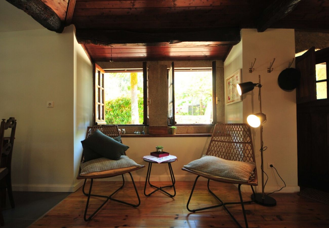 Ferienhaus in Vila Nova de Cerveira - Casa de Santiago Charming Cottage w/ Beautiful Garden