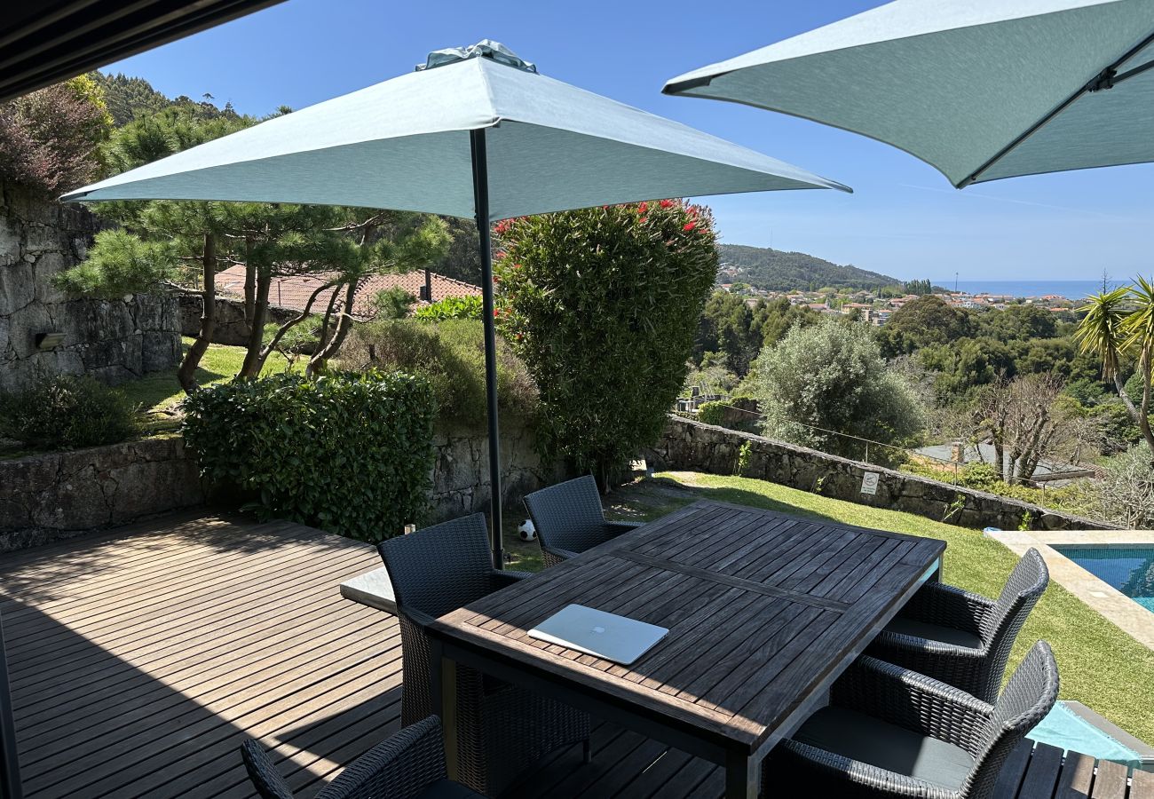 Villa à Caminha - Villa 266 Modern Villa w/ Outstanding Sea View