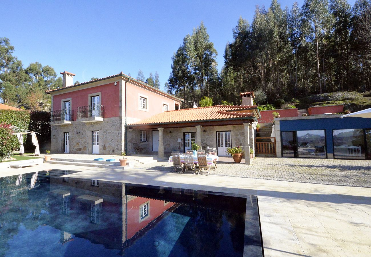 Swimming pool and villa
